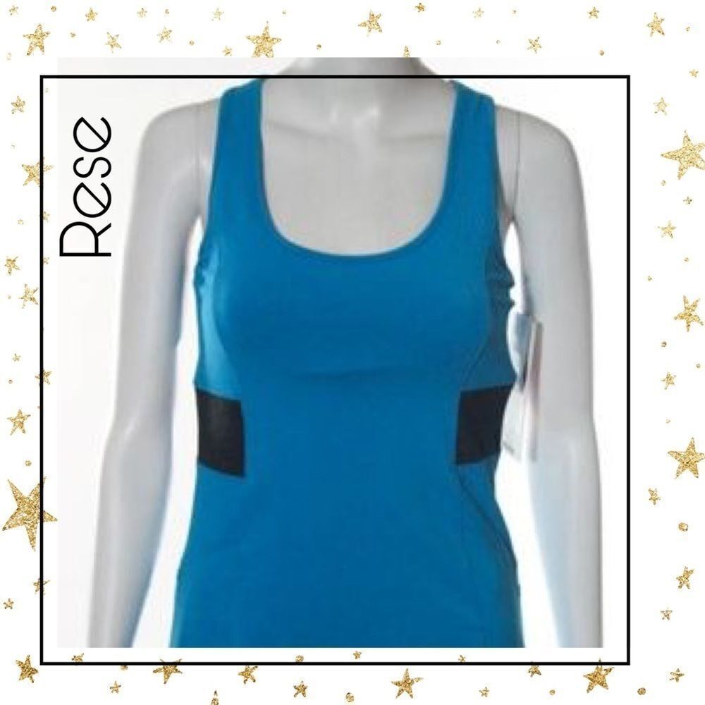 NEW Rese "Olga" Blue Sleeveless Tennis Dress Sz XS